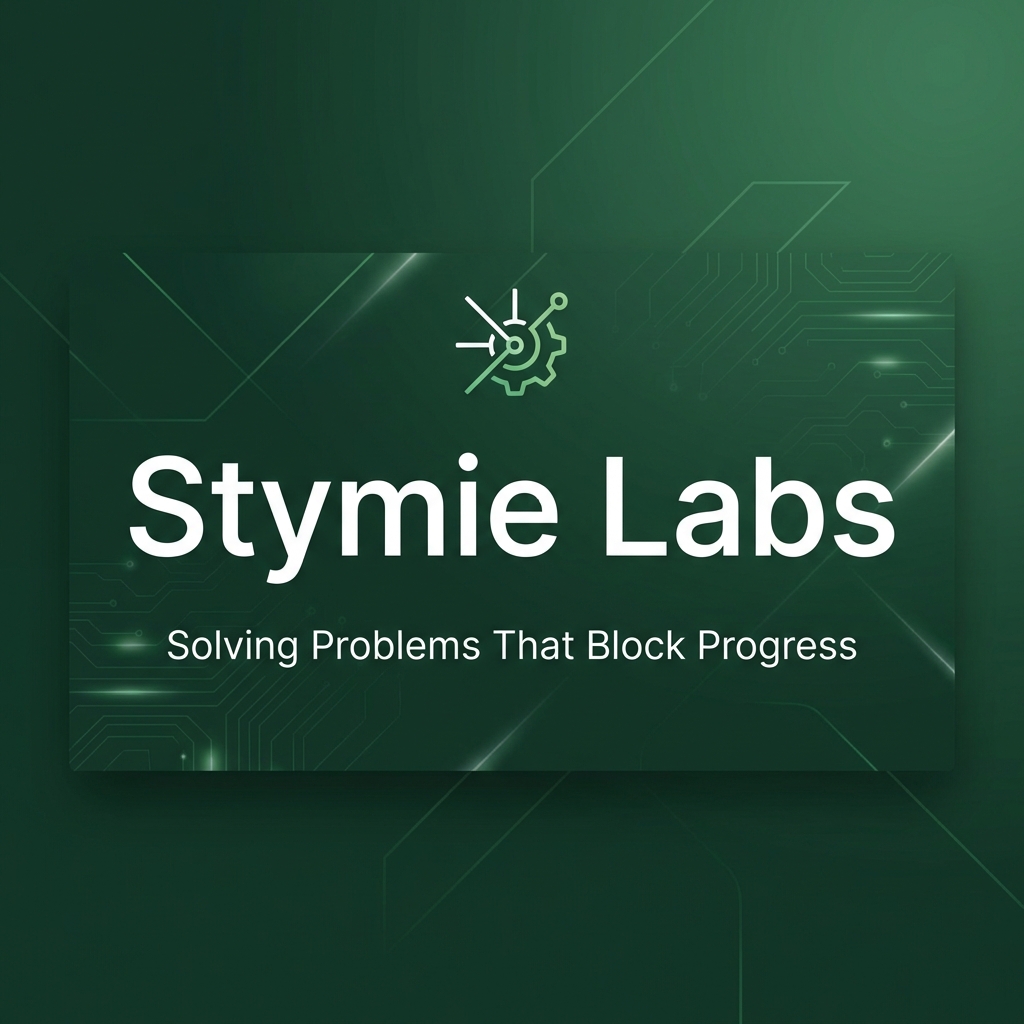 Stymie Labs - Software That Removes Obstacles